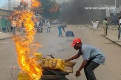 Article : <strong>Journée de contestation au Togo : les images des échauffourées</strong>
